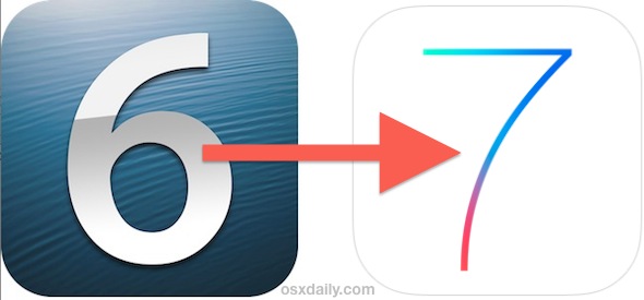 Upgrading to iOS 7